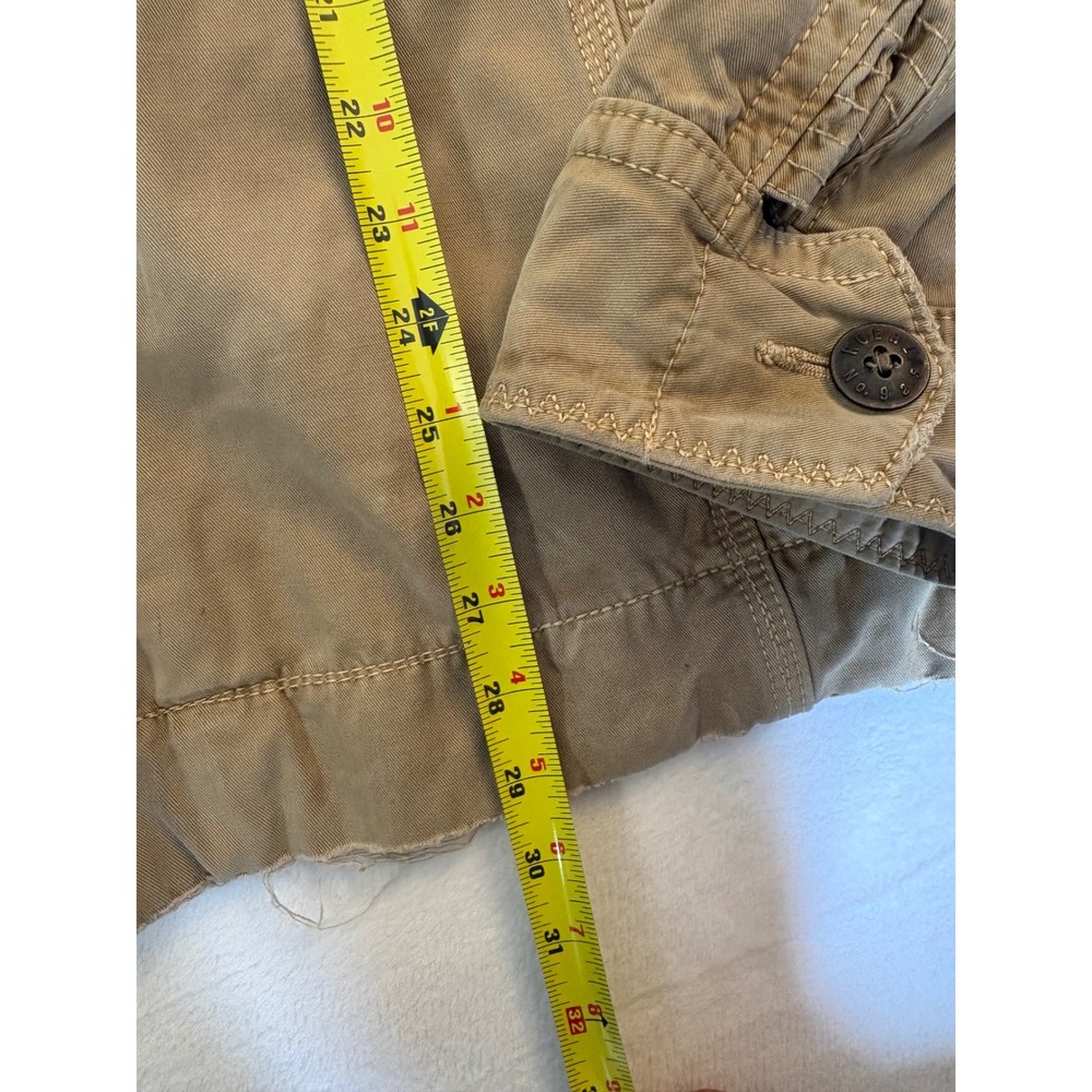 Ruehl No 925 Jefferson Jacket Mens XL Tan Cotton Canvas Military Field Coat - Picture 3 of 6